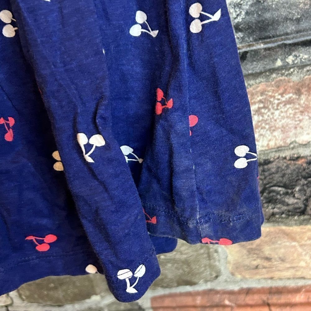 5â for $25ð¥Child of Mine by Carter's Navy Cherry Dress &âMatching Bloomers 0-3M - Picture 3 of 5